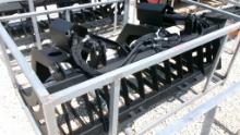 2024 NEW YORK INDUSTRIES SKID STEER ATTACHMENT,  NEW/UNUSED, HYD 72" ROCK G