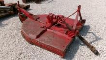 SHREDDER/MOWER,  5', PTO DRIVEN, 3 PT LIFT, AS IS WHERE IS