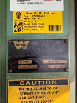 WHITING 9TM TRACKMOBILE,  UP# 60003224, S# 9-94319-580, 5200 HRS ON METER,
