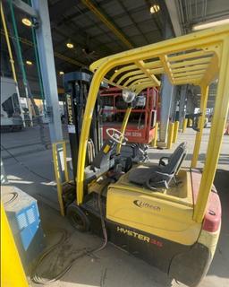 HYSTER 35 J35XNT FORKLIFT,  UP# 60021862, S# K160N07341R, CONDITION: BATTER