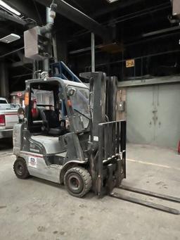 2007 TOYOTA MAP1F2A25LV FORKLIFT,  UP# MSFL286, S# AP1F2-9U0417, HRS N/A, R