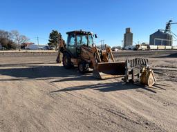 2006 CASE 580M II BACKHOE,  UP# TLH0952, S# N6C400952, 5661 HRS SHOWING ON