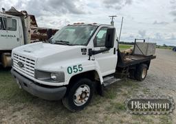 2005 CHEVROLET C5500 FLATBED TRUCK, n/a+ mi,  DRW, DURAMX DIESEL, AUTOMATIC