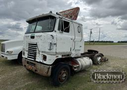 INTERNATIONAL TRANS STAR II TRUCK TRACTOR,  COE, SLEEPER, NO ENGINE, NO TRA