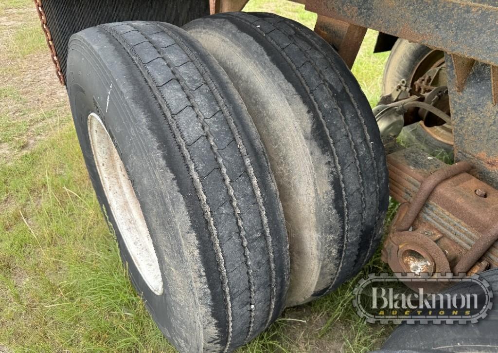 20’ End Dump Trailer – Tandem Axle, Center Point Susp, 22.5’s On Budd Wheel