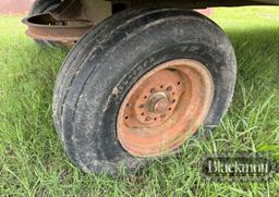 Cotton Trailer Running Gear – Tandem Axle, Metal Bed, All Scrap Pictured In