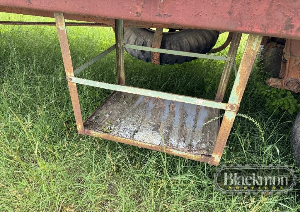 1940 Fort 35’ Flatbed Trailer – Single Axle Duals, Spring Ride, 10.00-20’s