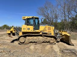 2017 JOHN DEERE 850K CRAWLER DOZER, 5818 hrs  EROPS, AC, 6 WAY BLADE, RIPPE