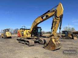 2016 CATERPILLAR 323FL EXCAVATOR, 4367 HRS  EROPS, AC, HYDRAULIC THUMB, AUX