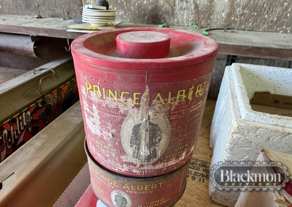 (3) CASES OF PRINCE ALBERT CANNED CIGARS