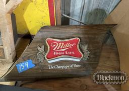 MILLER HIGH LIFE SIGN