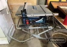 HERCULES JOBSITE TABLE SAW ON STAND