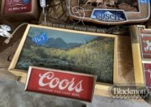 LIGHTED COORS SIGN