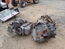 (3) CUMMINS DIESEL ENGINE CORES,  (2) 6-CYL & (1) 4-CYL