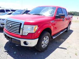 2010 FORD F150 TRUCK,  V8, GAS, AUTO, PS, AC, S# 1FTFW1EV7AFC97303
