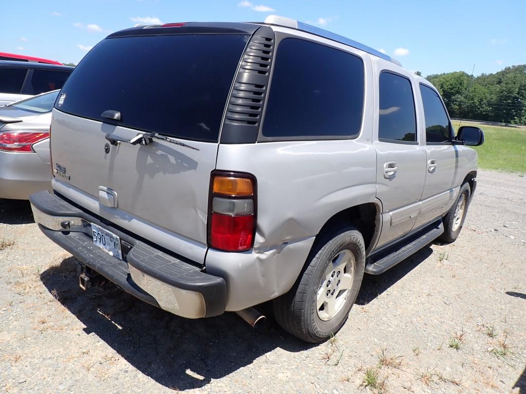 2006 CHEVROLET TAHOE SUV, 260,000+ mi,  4 X 4, V8 GAS, AUTOMATIC, PS, AC S#