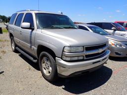 2006 CHEVROLET TAHOE SUV, 260,000+ mi,  4 X 4, V8 GAS, AUTOMATIC, PS, AC S#