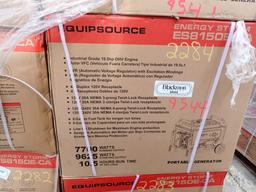 EQUIPSOURCE ENERGY STORM ES8150E-CA PORTABLE GENERATOR,  INDUSTRIAL 19.5-HP