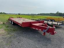 2006 Eager Beaver 20HALX Pintle Hitch Trailer, 20-Ton, 20’ Deck, 5’ Dovetai