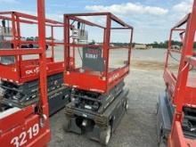 2018 Skyjack SJ-III 3219 Scissor Lift, 19’ Platform Height, Co#53687, S#221