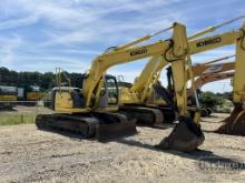 Kobelco SK115SRDZ-1 Excavator, 5,049 hrs, Cab, AC, Backfill Blade, Manual T