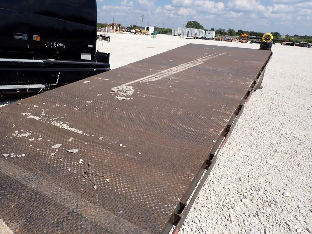 FLATBED,  24'X96", W/ MOFFIT FORKLIFT CARRIER