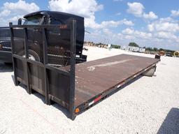 FLATBED,  24'X96", W/ MOFFIT FORKLIFT CARRIER