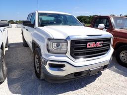 2018 GMC SIERRA TRUCK, 118791 MILES,  CREW CAB, 5.3L V8 GAS, A/T, 4X4, STAR