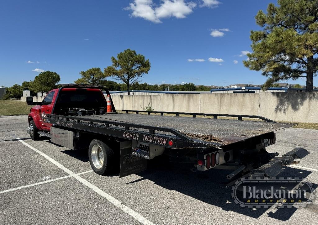 2022 Ram 5500 Rollback Truck – Cummins Diesel, Automatic, PS, PW, PL, Singl