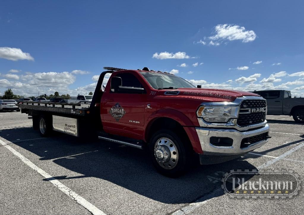 2022 Ram 5500 Rollback Truck – Cummins Diesel, Automatic, PS, PW, PL, Singl