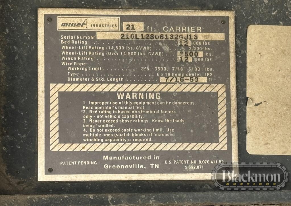 2014 Kenworth T3 Rollback Truck – Paccar Diesel, Automatic, PS, PW, PL, Air