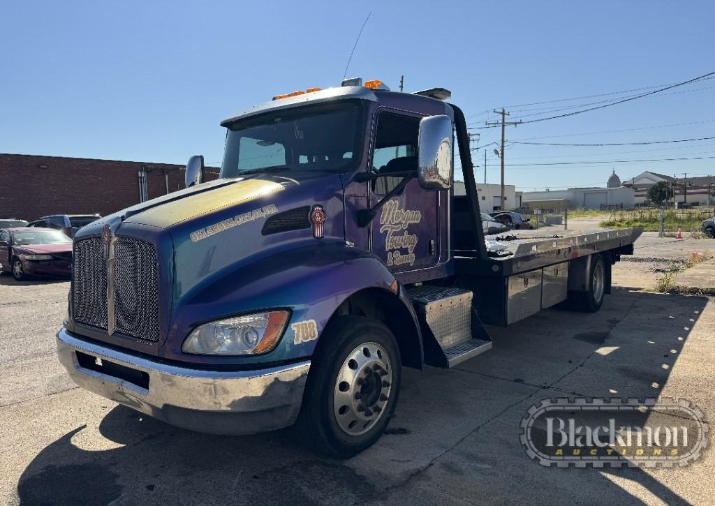 2014 Kenworth T3 Rollback Truck – Paccar Diesel, Automatic, PS, PW, PL, Air