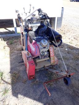 EDCO CONCRETE SAW,  WALK BEHIND, GAS