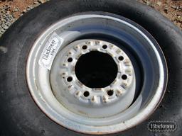 Tires, (2) 11l-16, with wheels