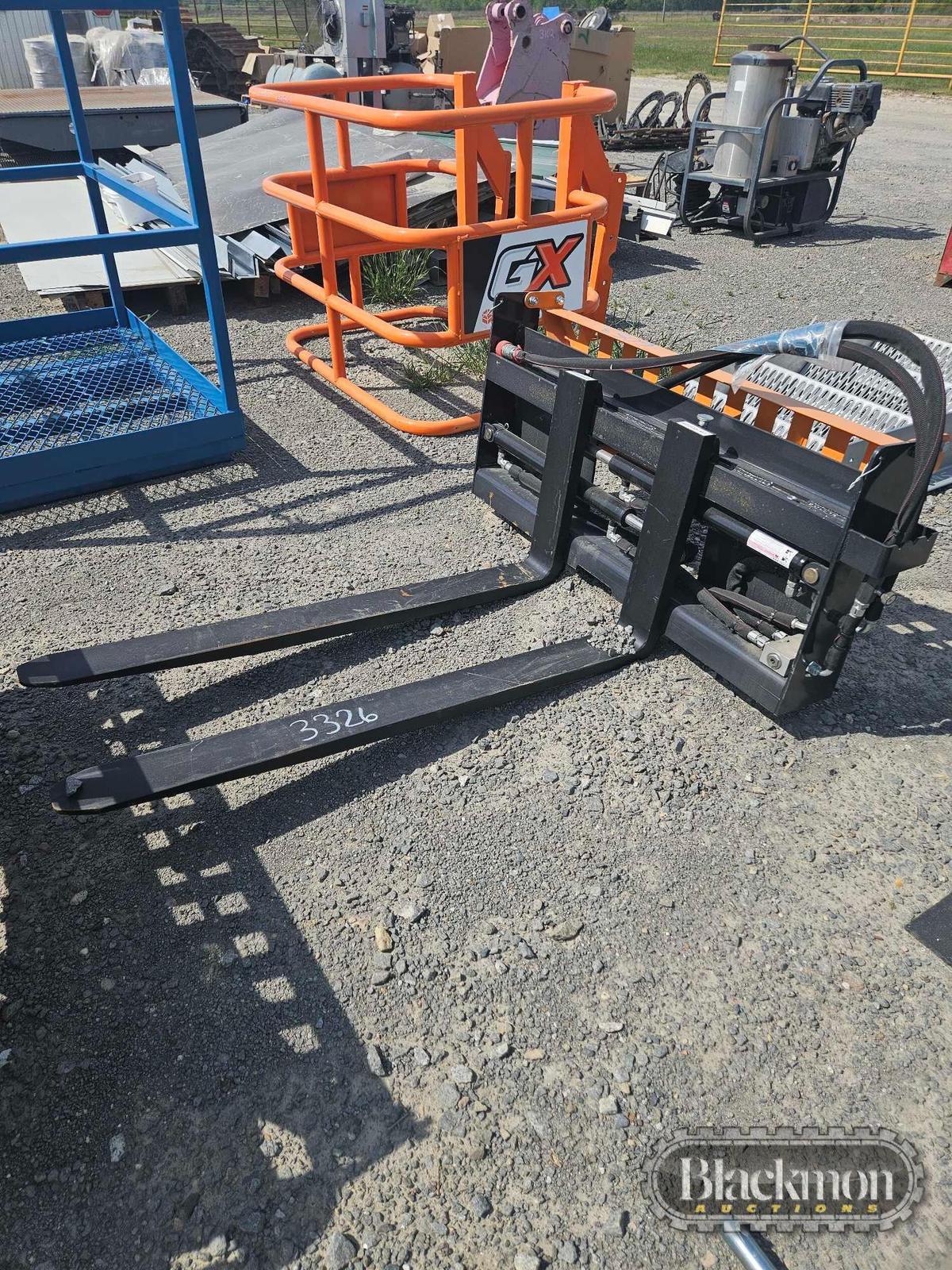 WOLVERINE PALLET FORK SKID STEER ATTACHMENT