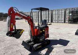2025 AGT WH12R MINI TRACK EXCAVATOR,