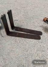HEAVY FORKLIFT PALLET FORKS,