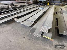 Large Lot Of Flat Bar Stock