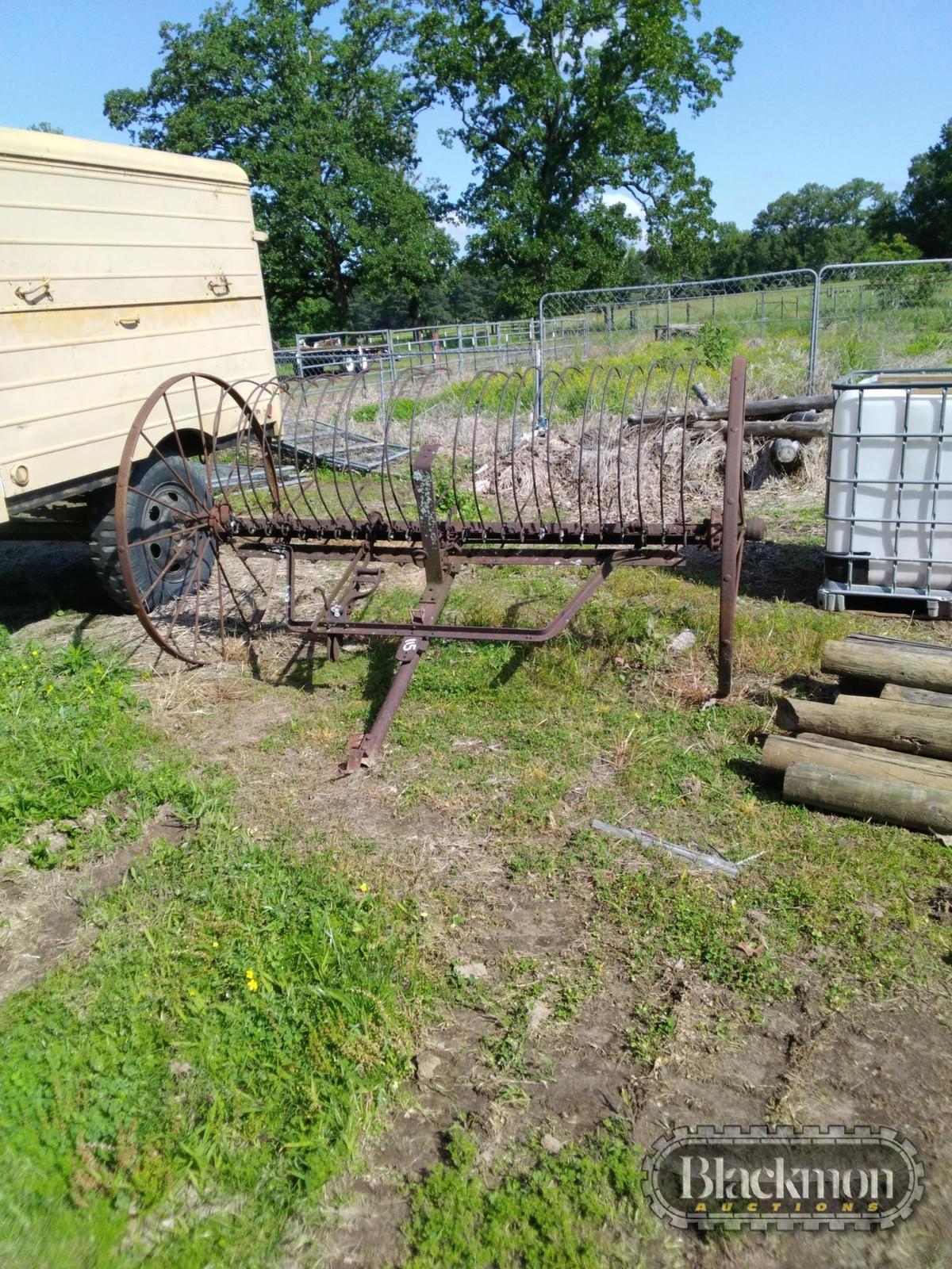 Antique Hay Rake,