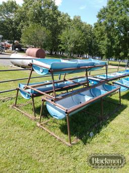(3) Feed Troughs
