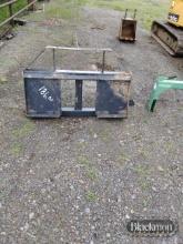 Land Honor, Hay Forks, Skid Steer/Kubota Mount
