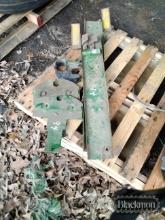Lot With John Deere Hay Mower Skids and Misc.