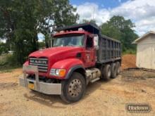 2006 MACK Granite CV713 Tri-Axle Dump Truck
