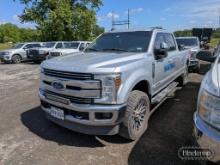 2019 FORD F350 LARIAT PICKUP TRUCK, S#1FT8W3BT8KEE31427