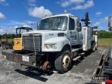 2007 FREIGHTLINER M2 HI-RAIL WELDING/CRANE SERVICE TRUCK S#1FVAC2DC77HY82473