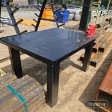 metal shop table,