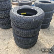 (4) Goodyear wrangler at tires