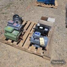 PALLET W/ 6 ELECTRIC MOTORS
