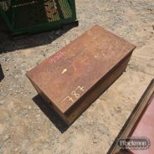 Metal Box with tire chains