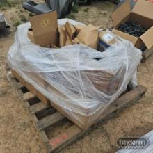 Pallet with fittings and misc.